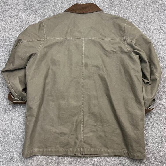 Eddie Bauer Chore Barn Jacket Men's 2XL Cotton Long Sleeve Full Zip - Picture 3 of 13
